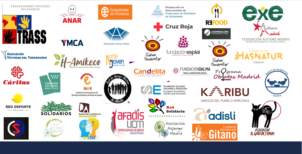 Acciones de voluntariado con Entidades 